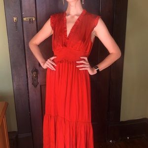 NWTI Dress in Burnt Orange 🍂